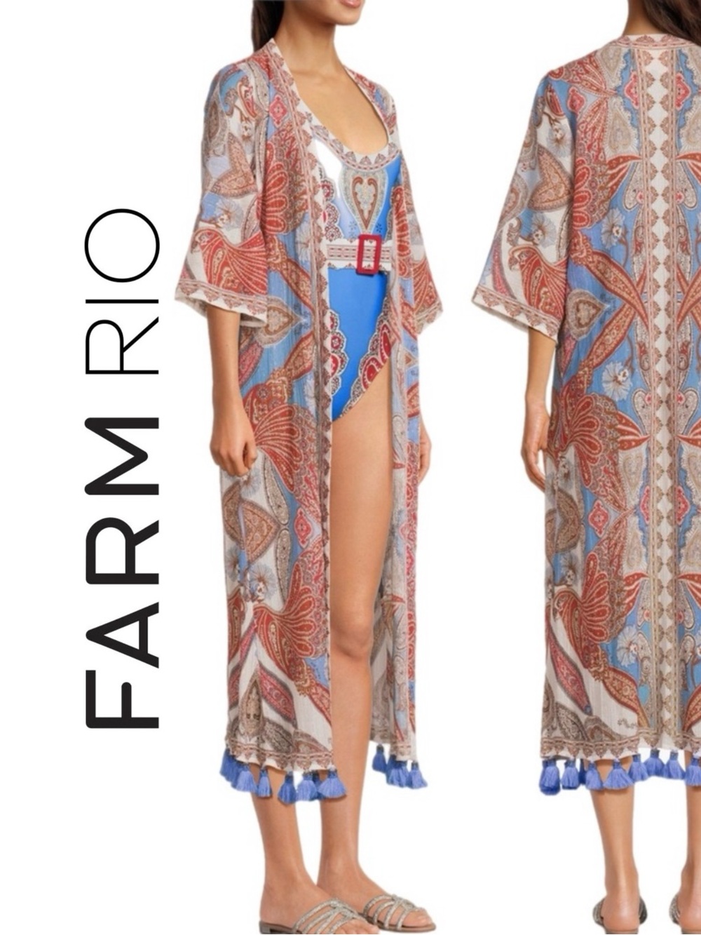 FARM Rio RARE Jandaya Dance Kimono